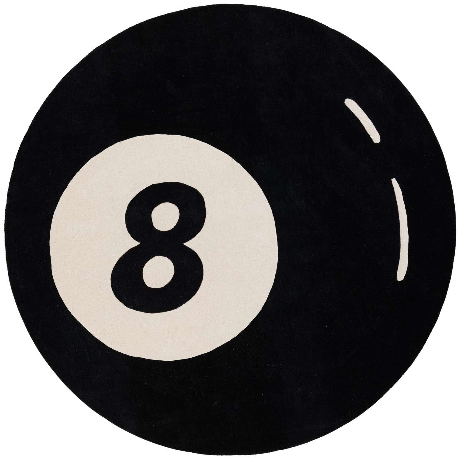7' 10 x 7' 10 Hand Tufted Wool Round Rug