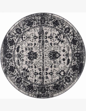 5' 3 x 5' 3 Kamala Washable Round Rug