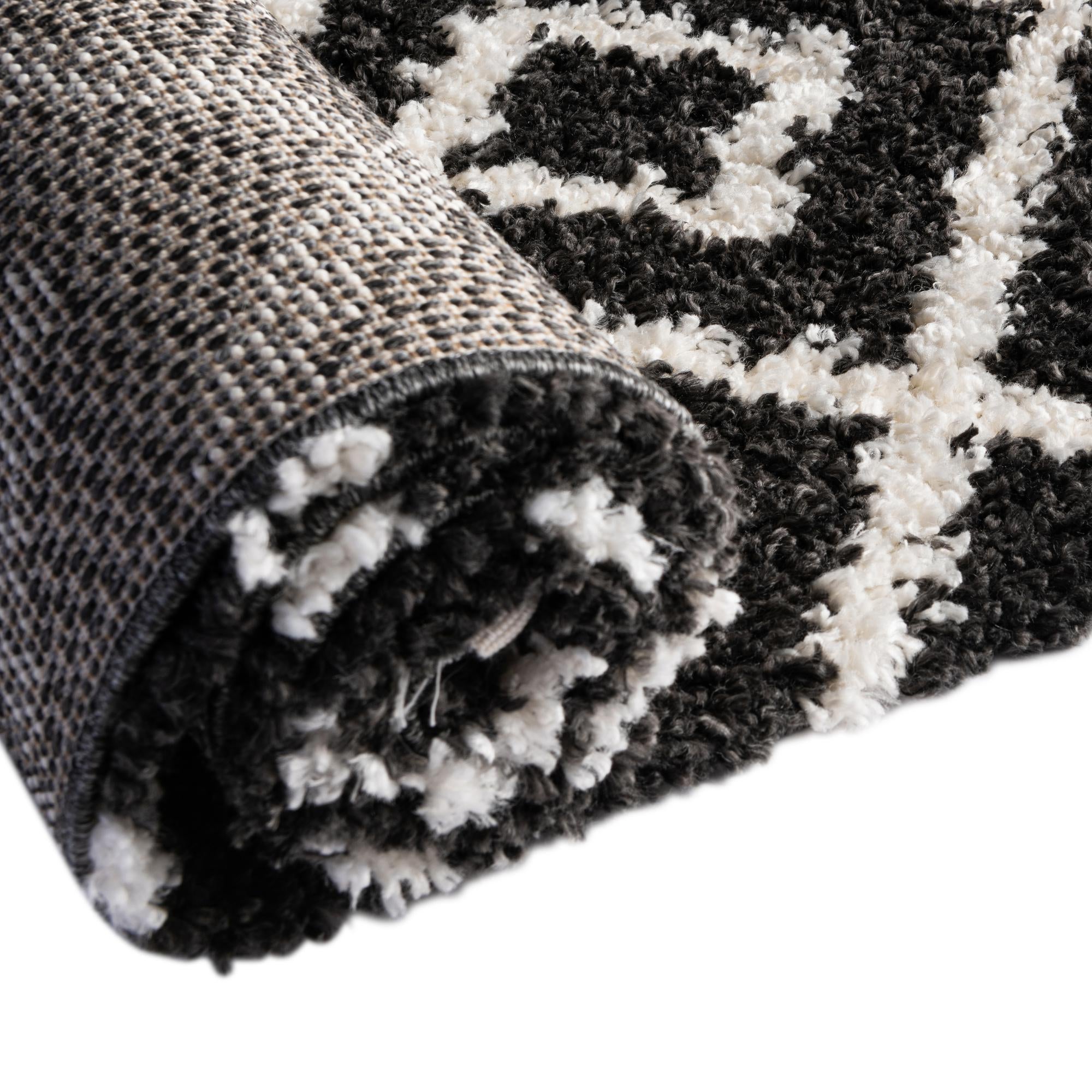 3' 3 x 3' 3 Lagom Shag Round Rug
