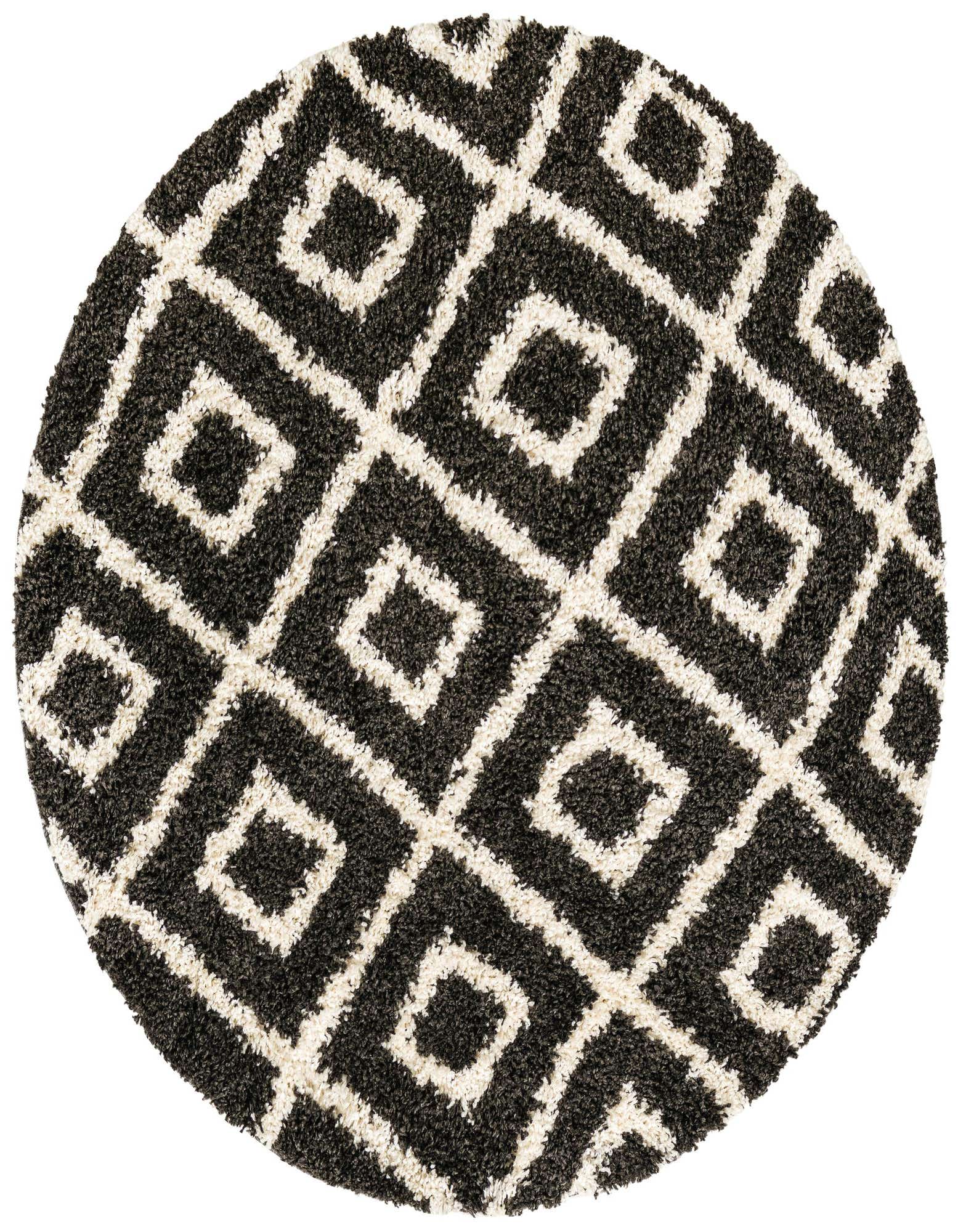 Primary image 5' 3 x 5' 3 Lagom Shag Round Rug