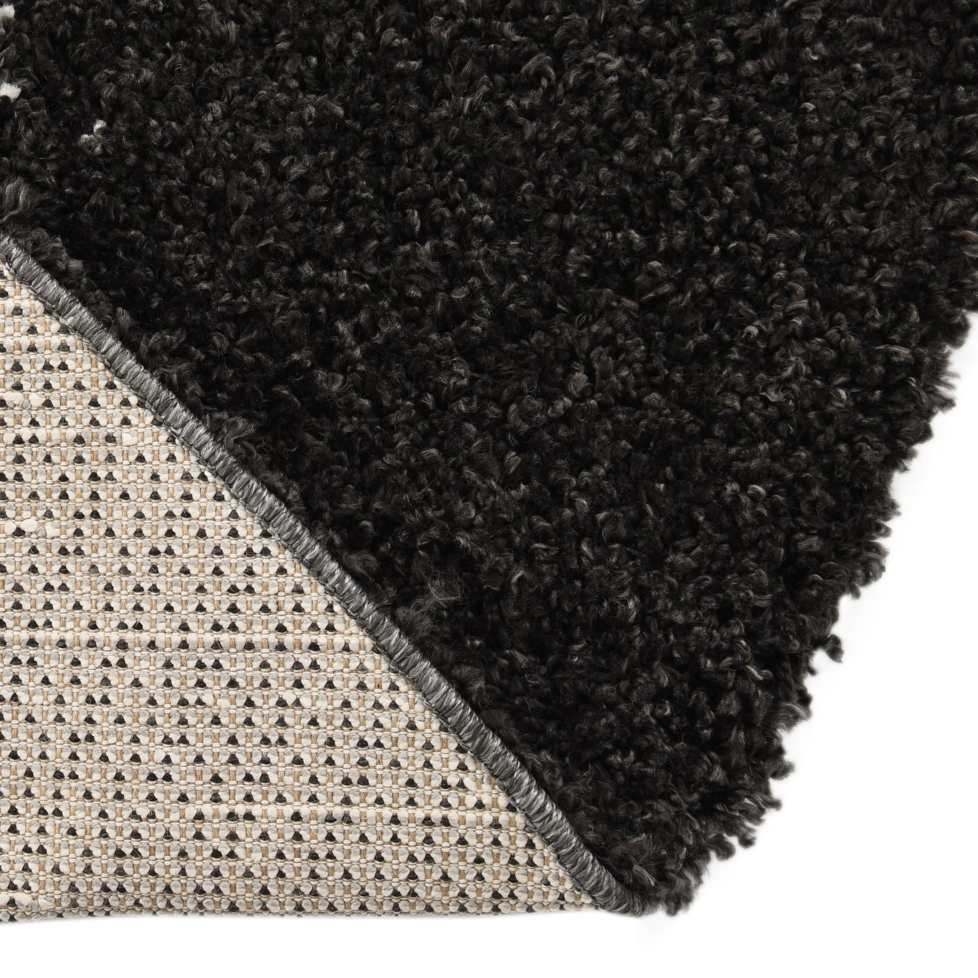 3' 3 x 3' 3 Lagom Shag Round Rug