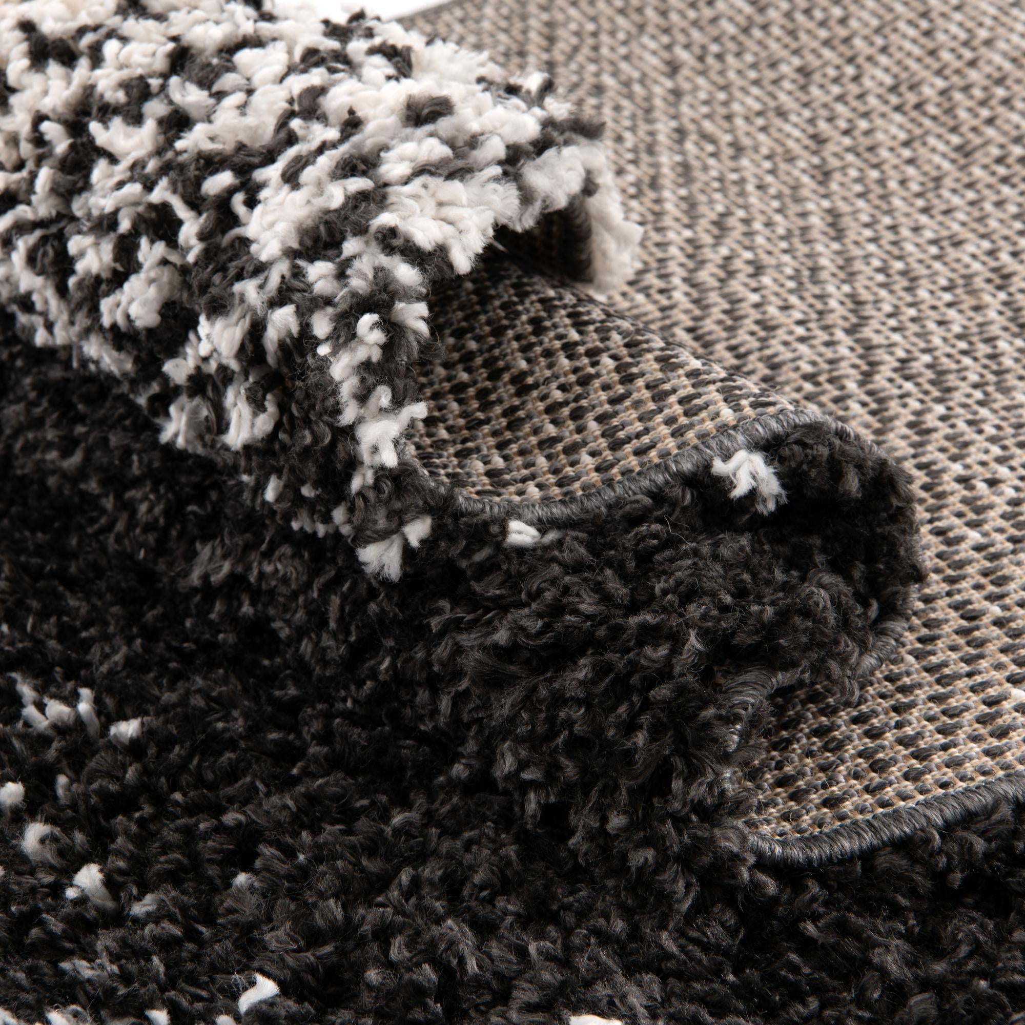 3' 3 x 3' 3 Lagom Shag Round Rug