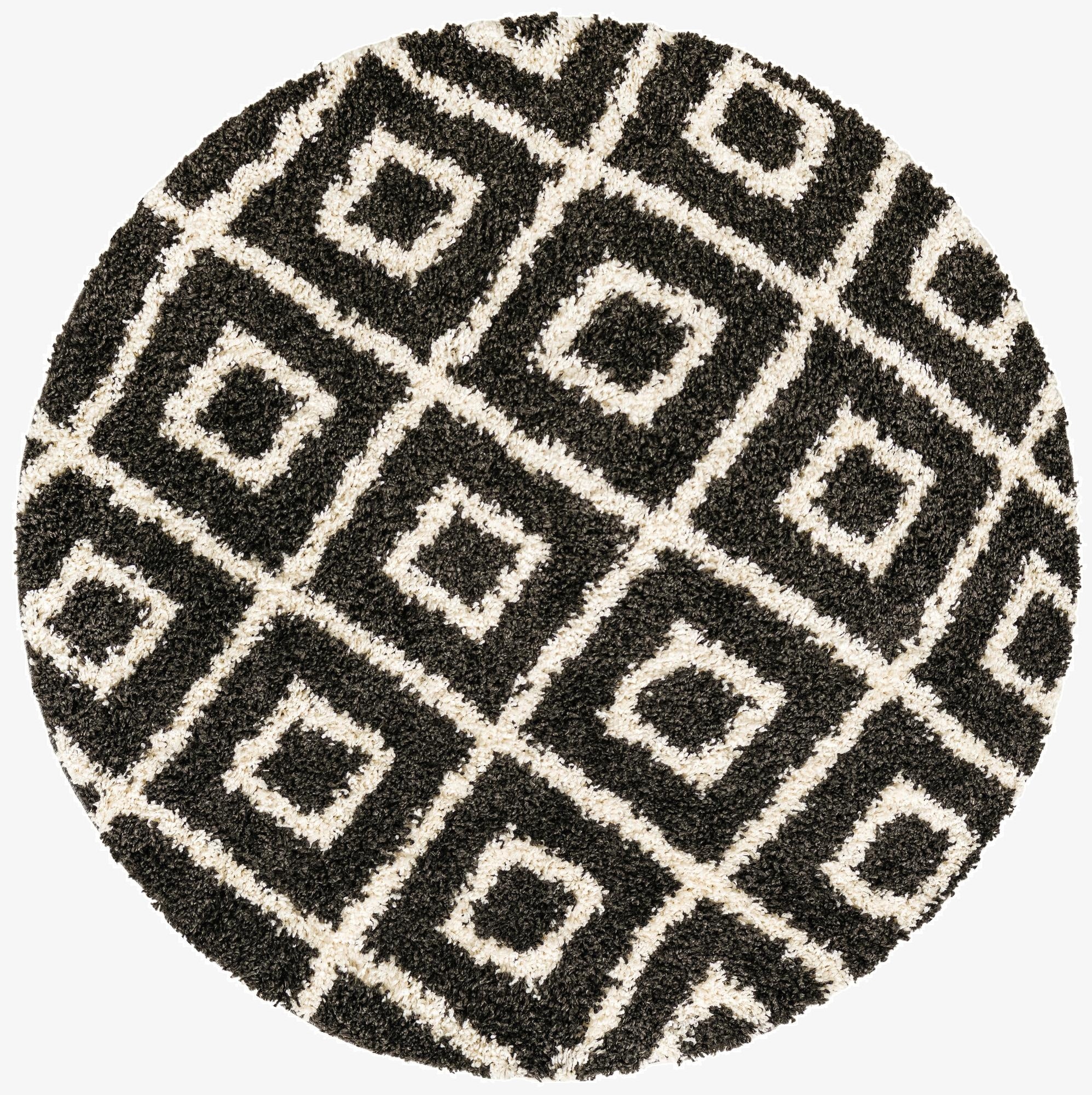 5' 3 x 5' 3 Lagom Shag Round Rug