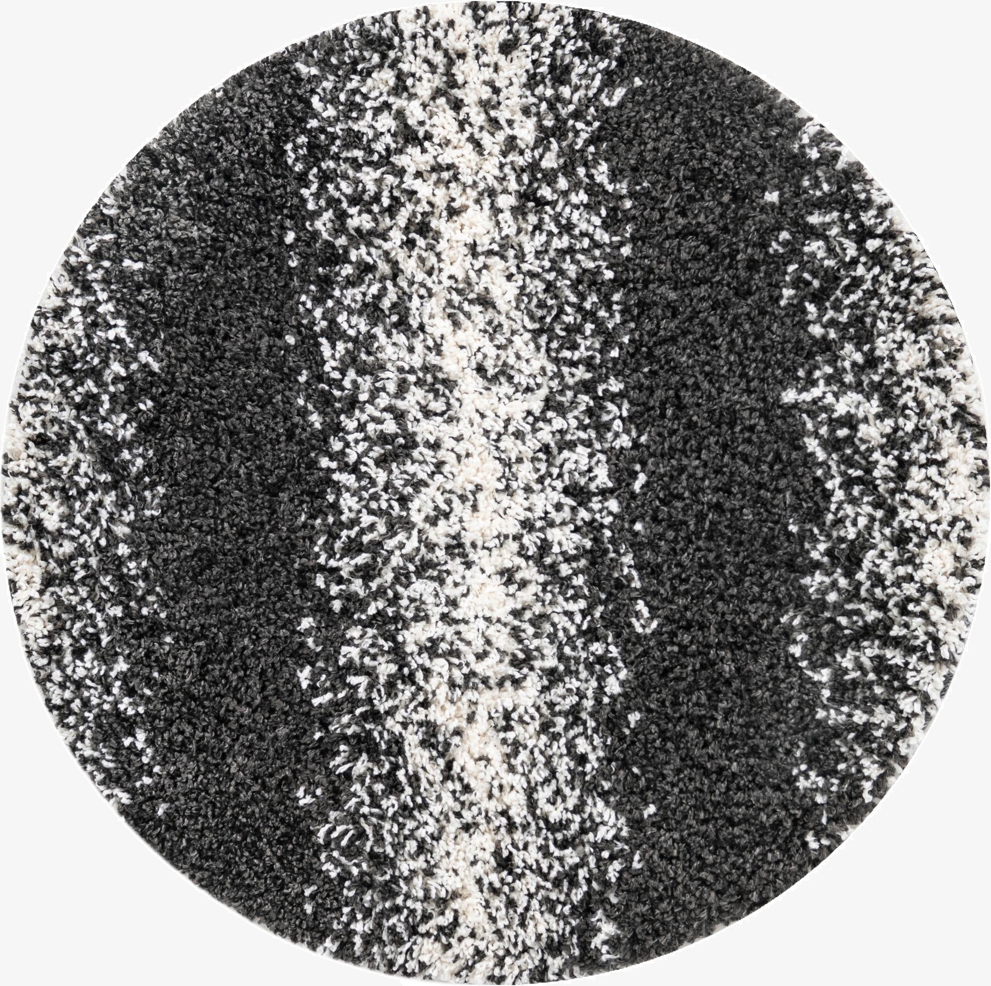 3' 3 x 3' 3 Lagom Shag Round Rug