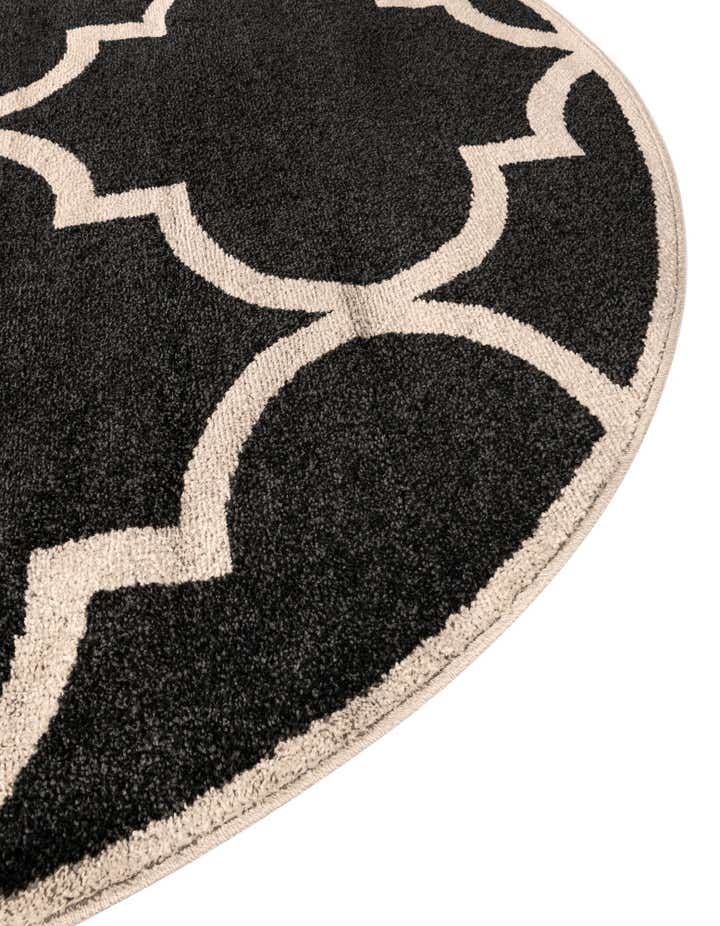 6' x 6' Lattice Round Rug