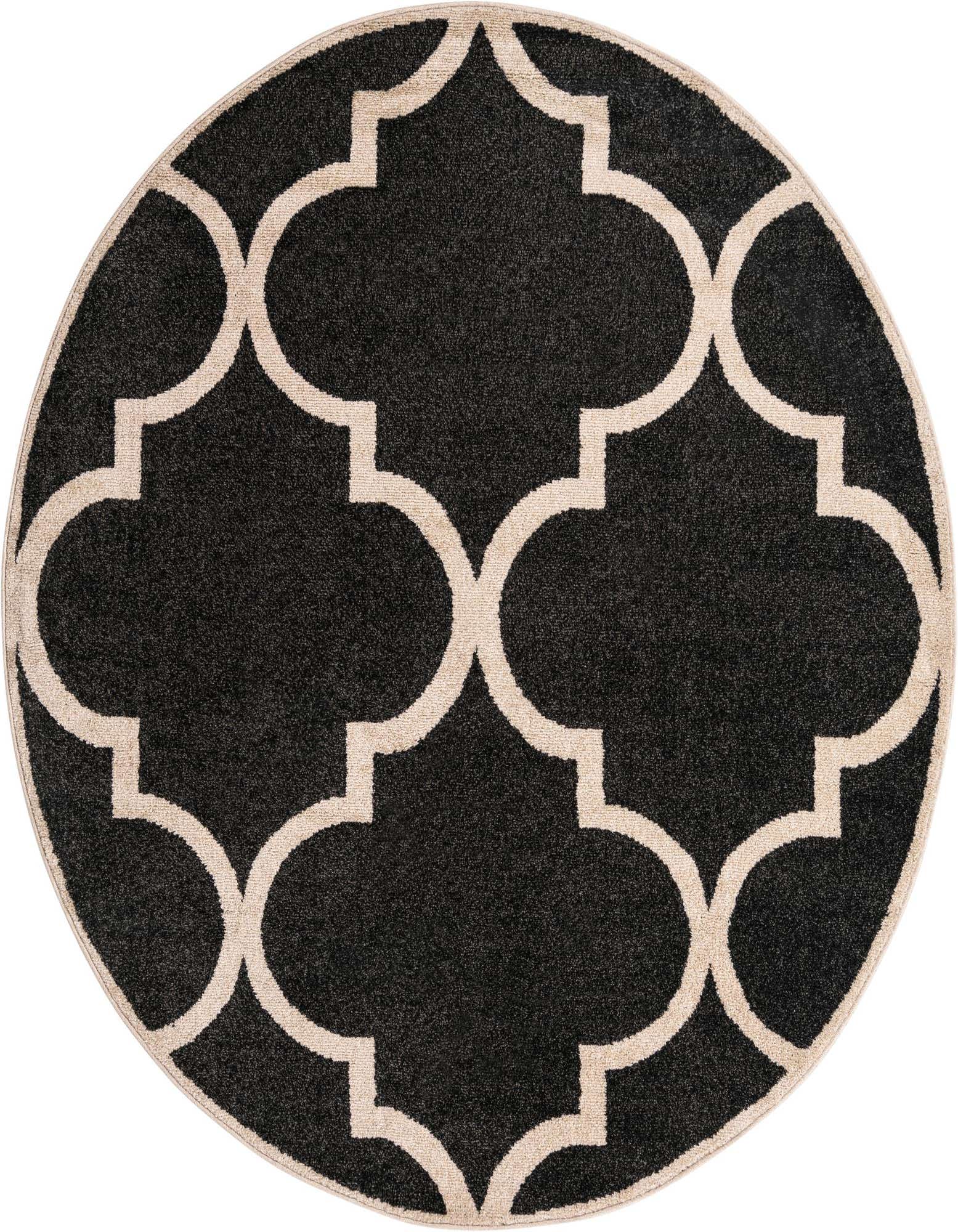 6' x 6' Lattice Round Rug