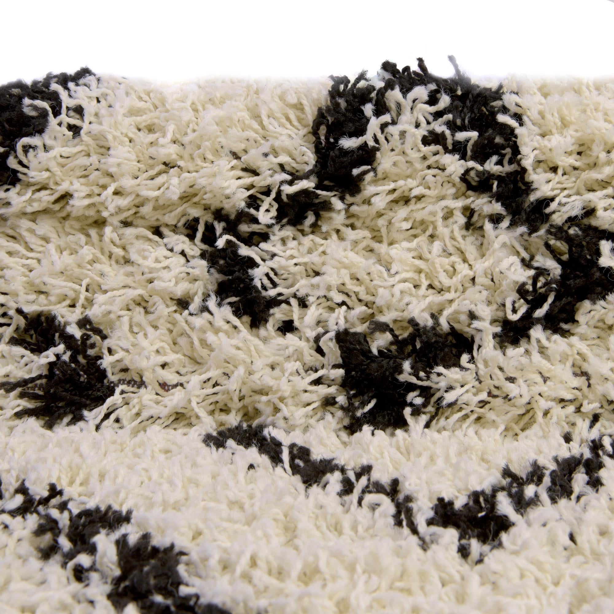 10' x 10' Lattice Shag Round Rug
