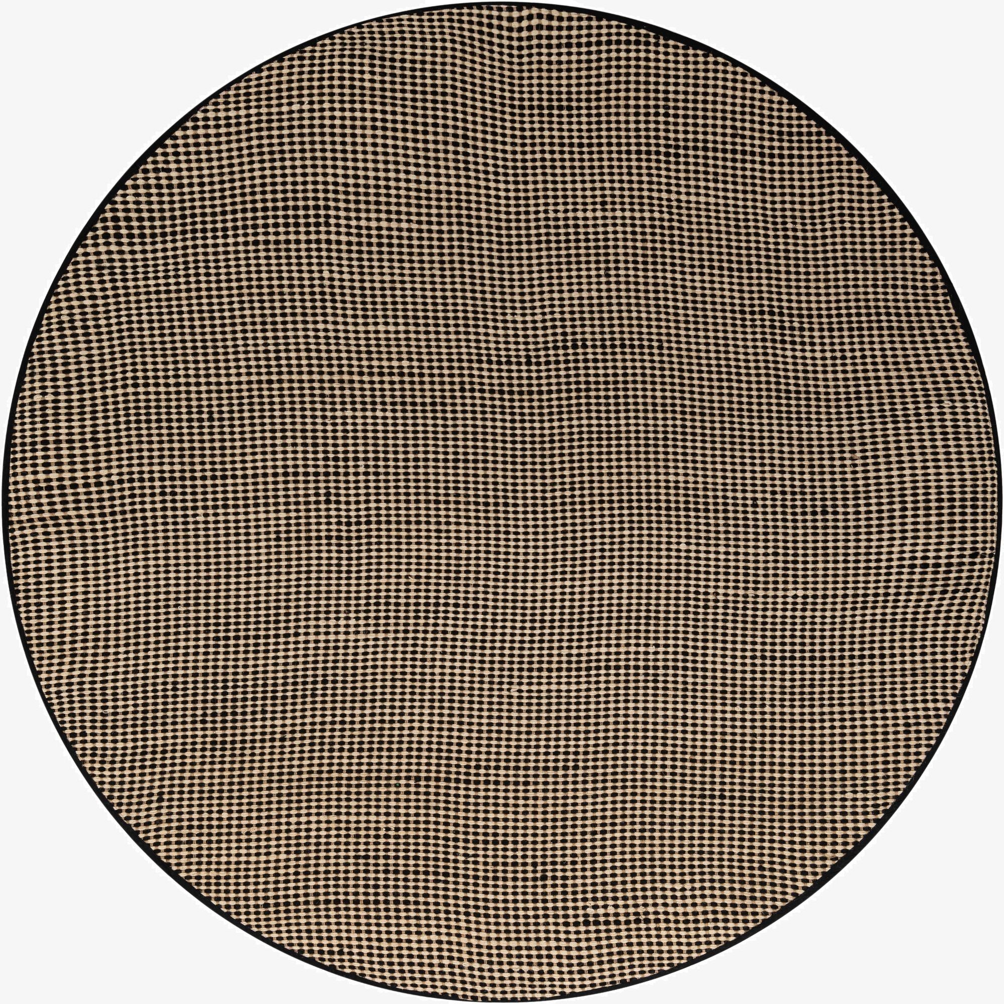 7' 10 x 7' 10  Hand Woven Laurel Handwoven Jute Round Rug