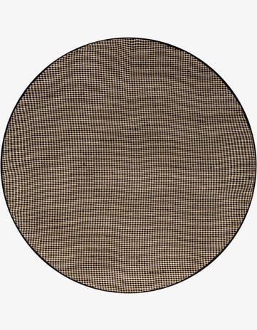 7' 10 x 7' 10 Hand Woven Laurel Handwoven Jute Round Rug
