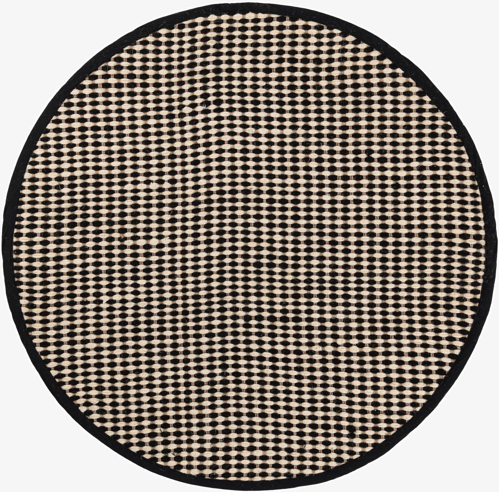 3' 1 x 3' 1  Hand Woven Laurel Handwoven Jute Round Rug