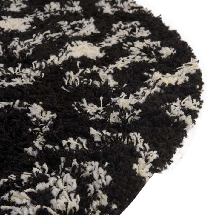 10' x 10' Moroccan Trellis Shag Round Rug