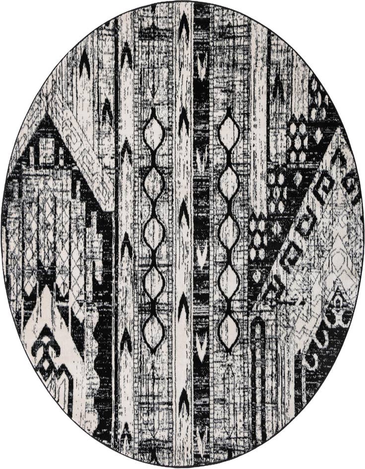 Detail image of 7' x 7' Oregon Round Rug