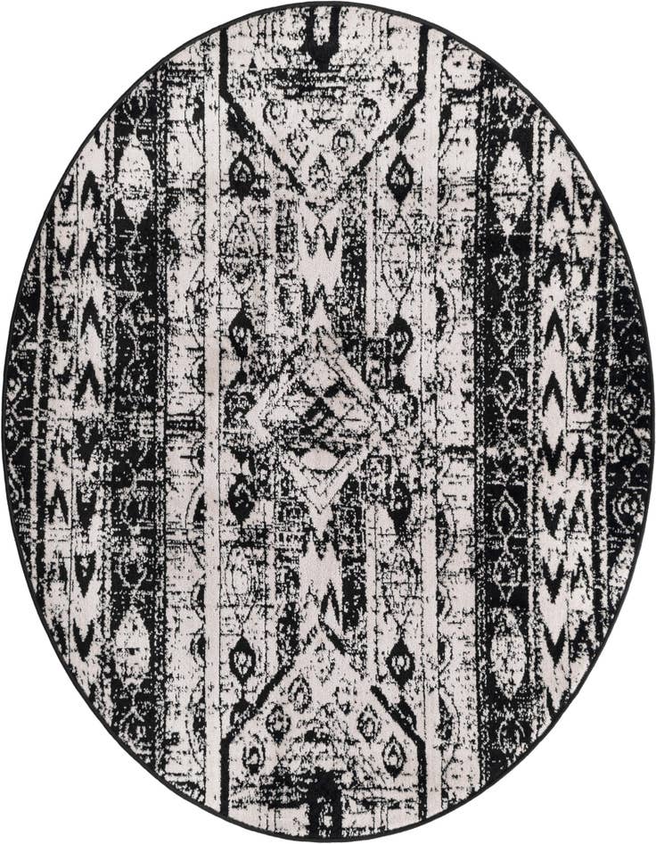 Detail image of 5' 3 x 5' 3 Oregon Round Rug