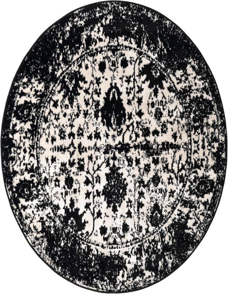 Detail image of 5' 3 x 5' 3 Oregon Round Rug