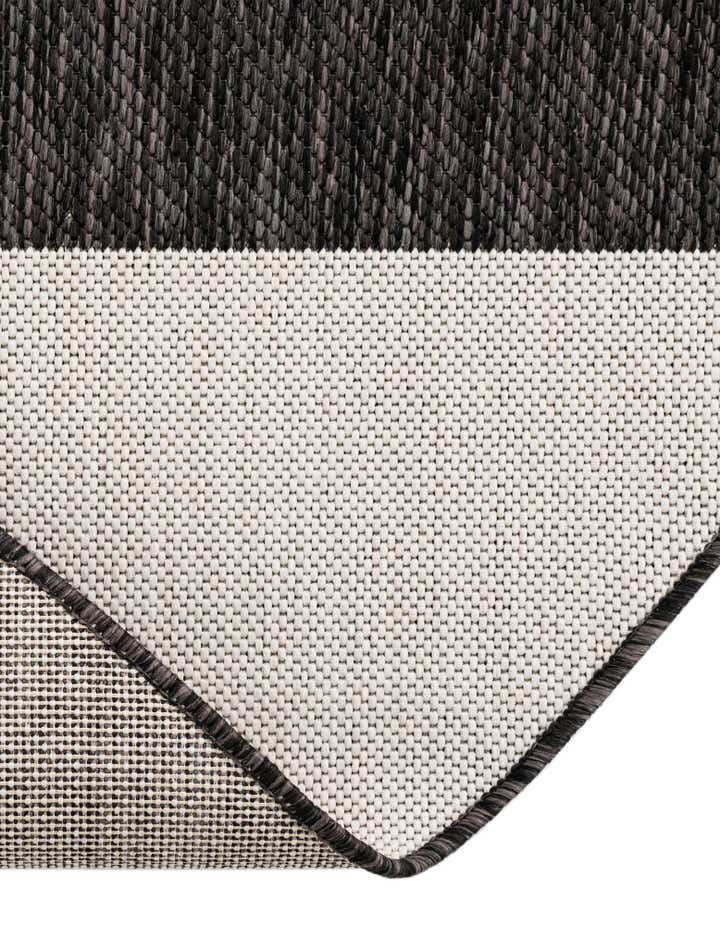 6' x 6' Easy-Clean Modern Indoor / Outdoor Round Rug