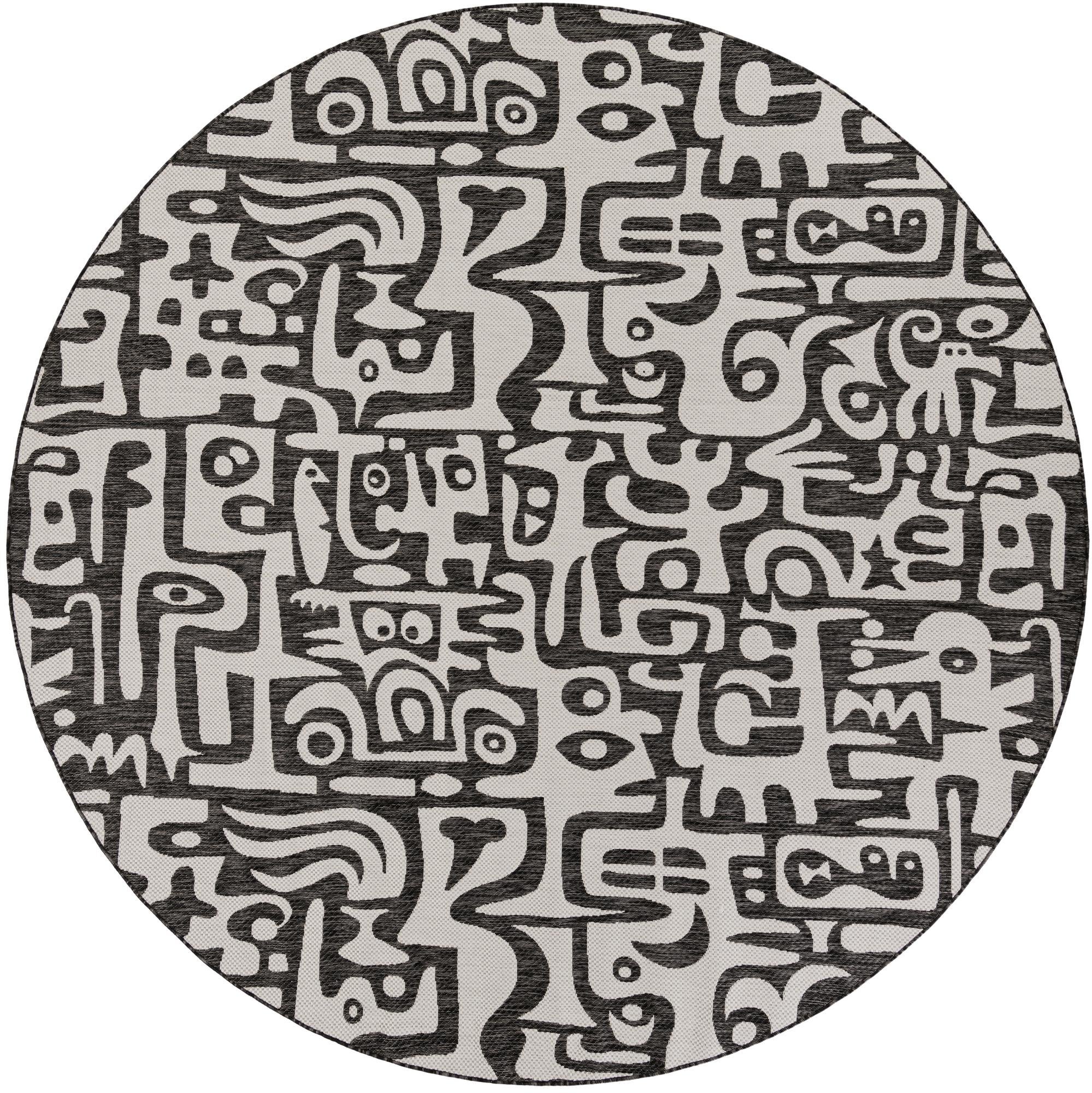 Rug Black and White Swatch link