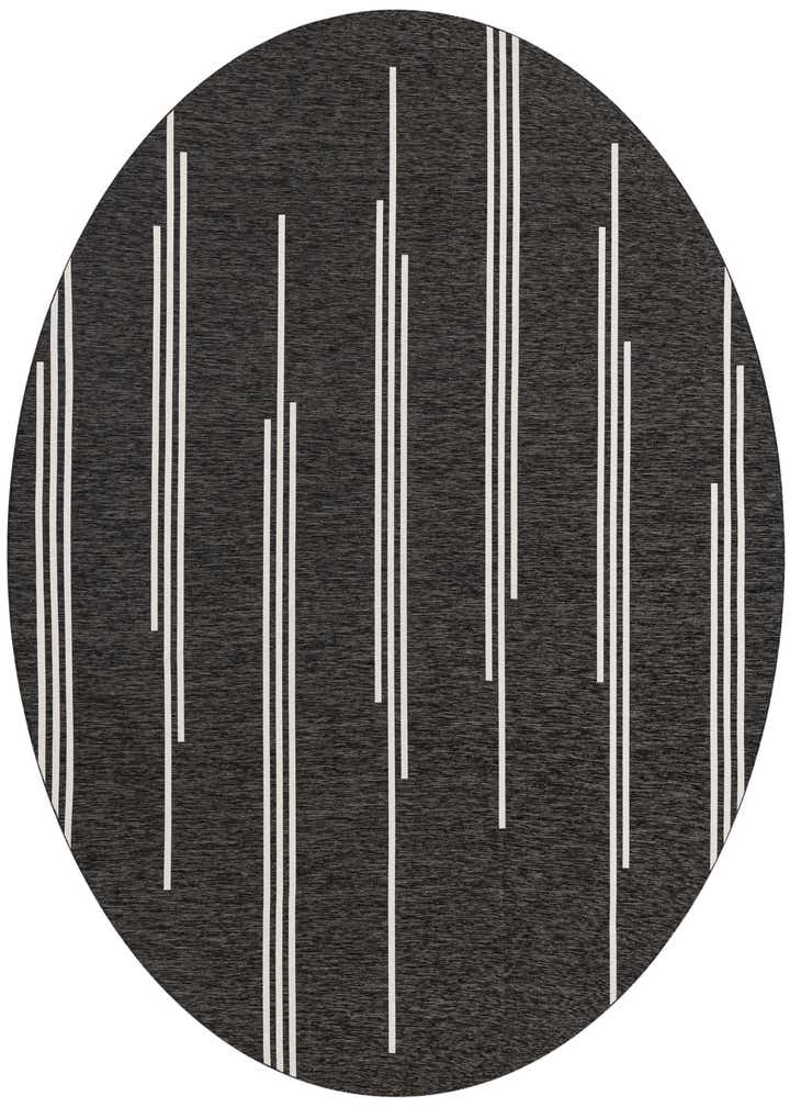 13' x 13' Easy-Clean Modern Indoor / Outdoor Round Rug