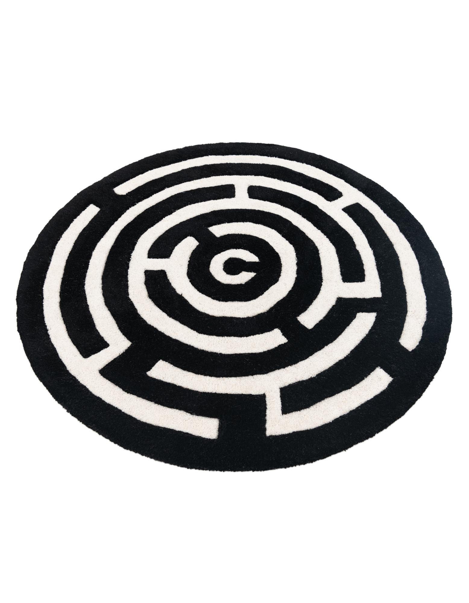 90cm x 90cm Playtime Kids Wool Alfombra redondo