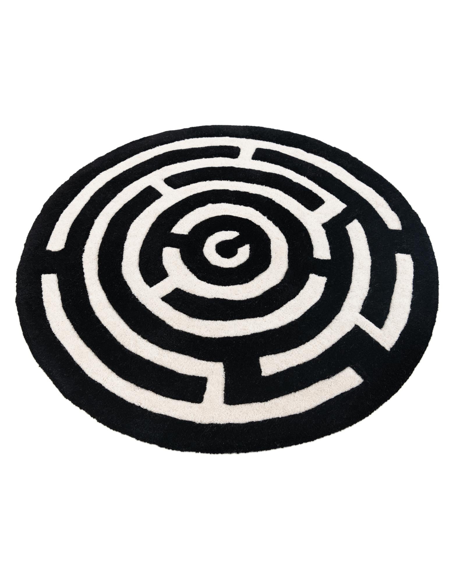 90cm x 90cm Playtime Kids Wool Alfombra redondo