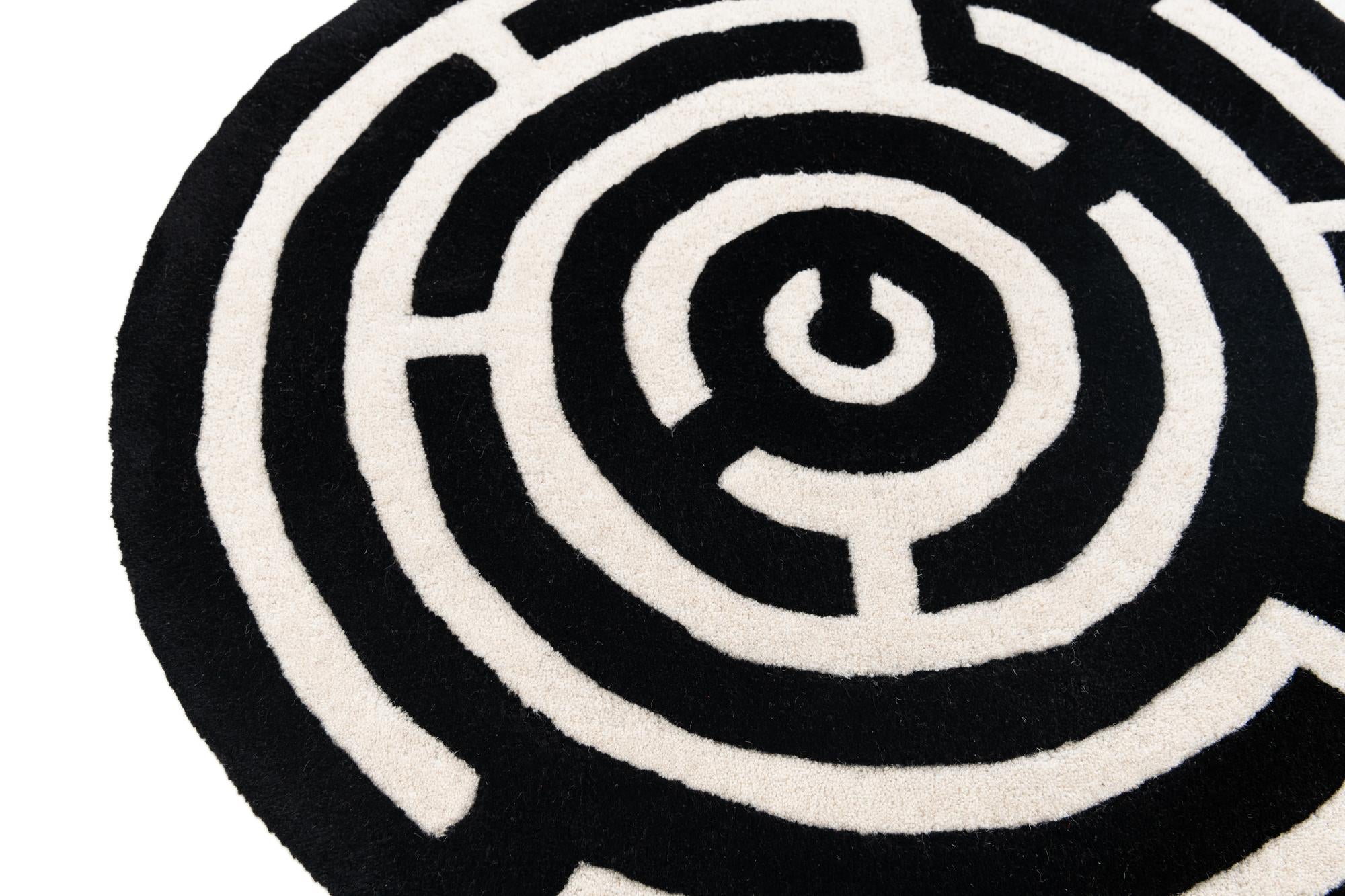 90cm x 90cm Playtime Kids Wool Alfombra redondo