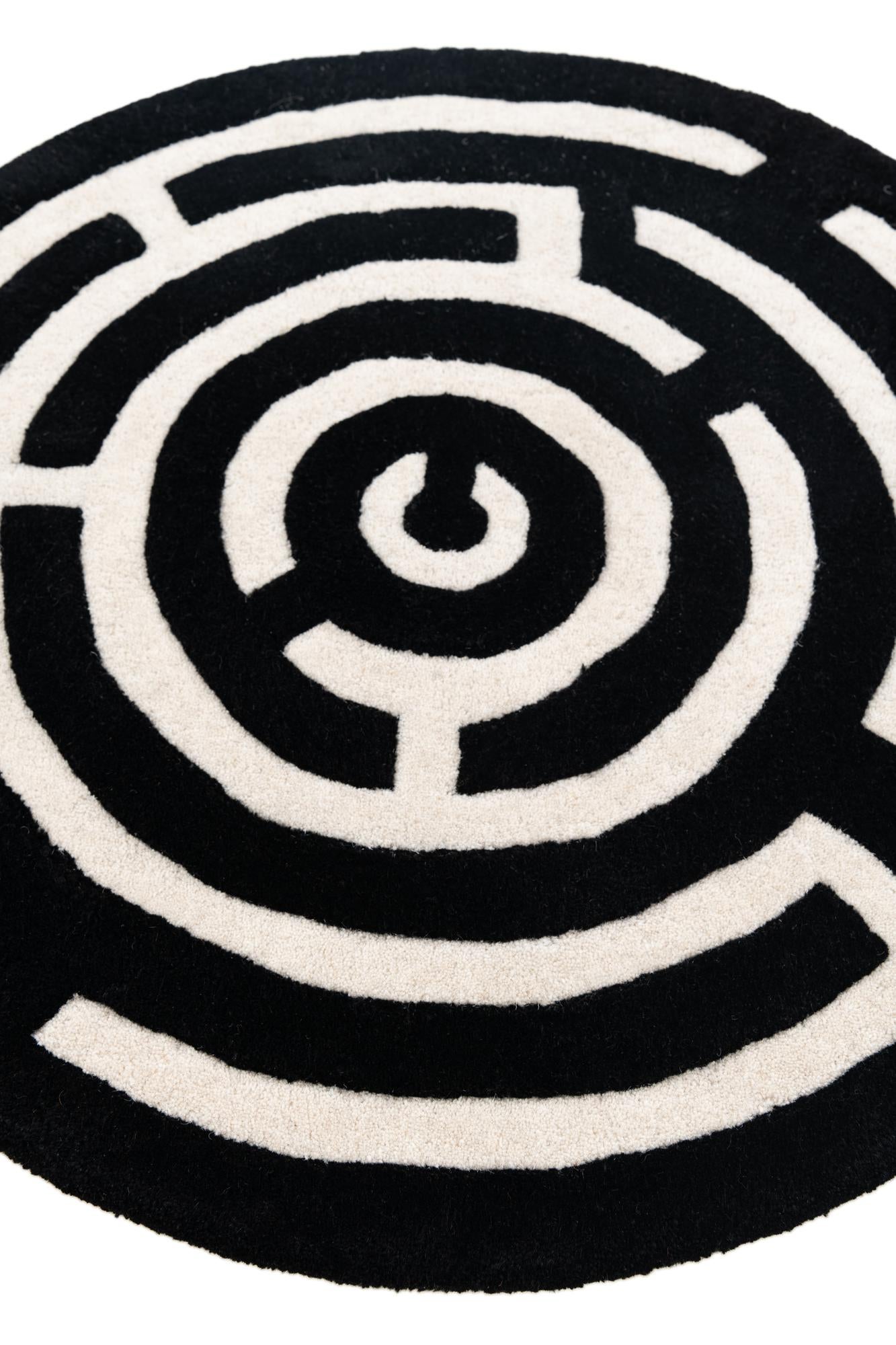 90cm x 90cm Playtime Kids Wool Alfombra redondo