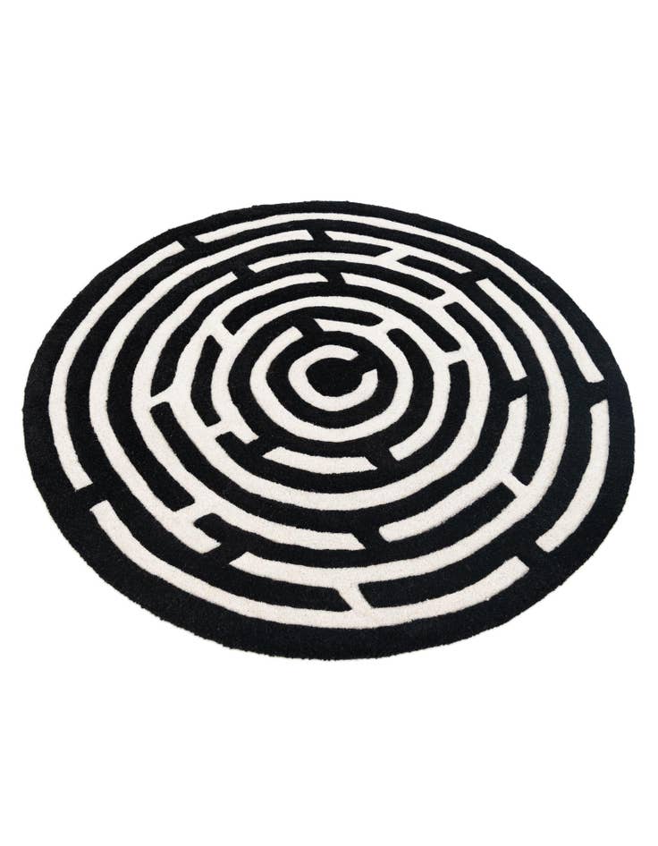 Detail image of 3' x 3' Playtime Kids Wool Round Rug