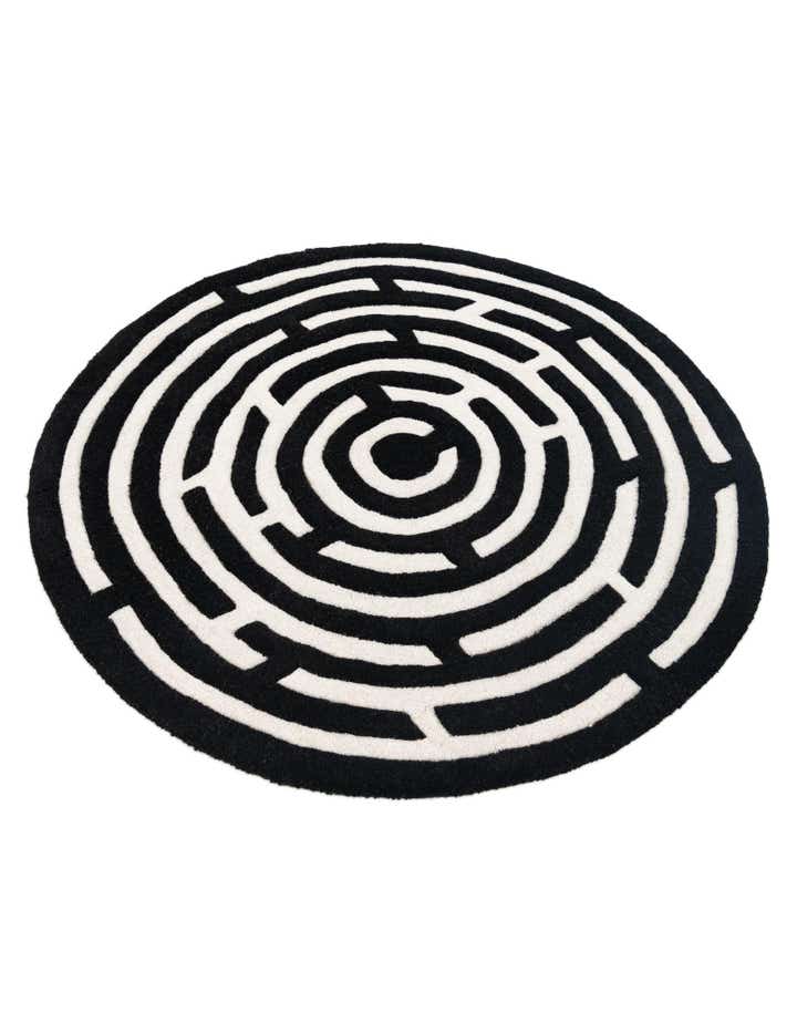 3' x 3' Playtime Kids Wool Round Rug