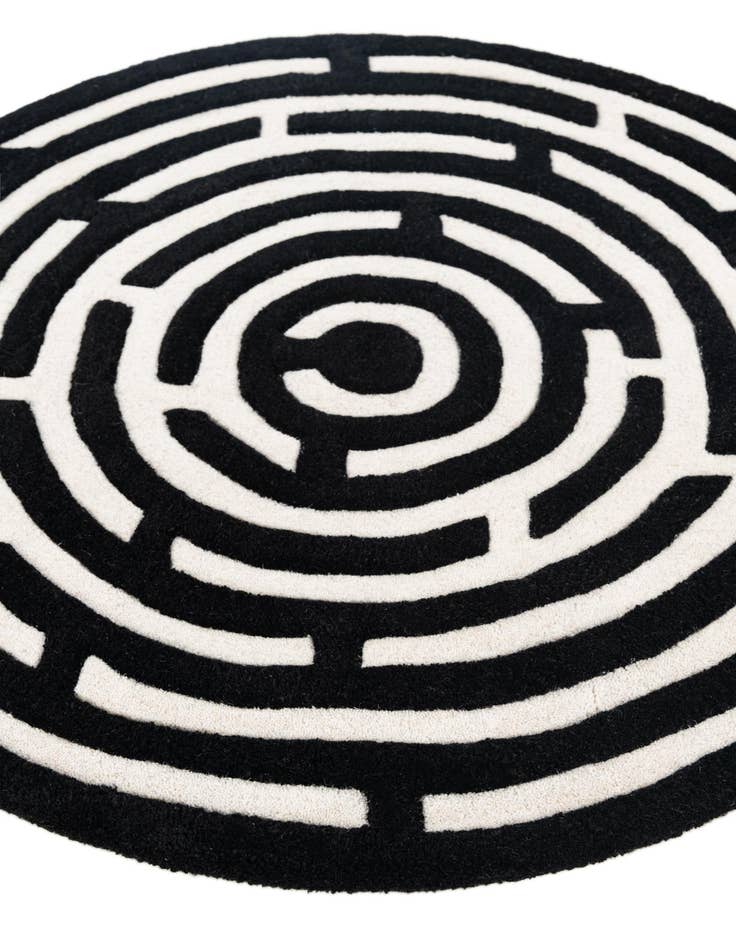 Detail image of 3' x 3' Playtime Kids Wool Round Rug
