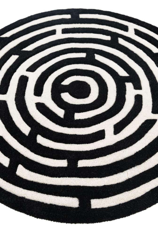 3' x 3' Playtime Kids Wool Round Rug