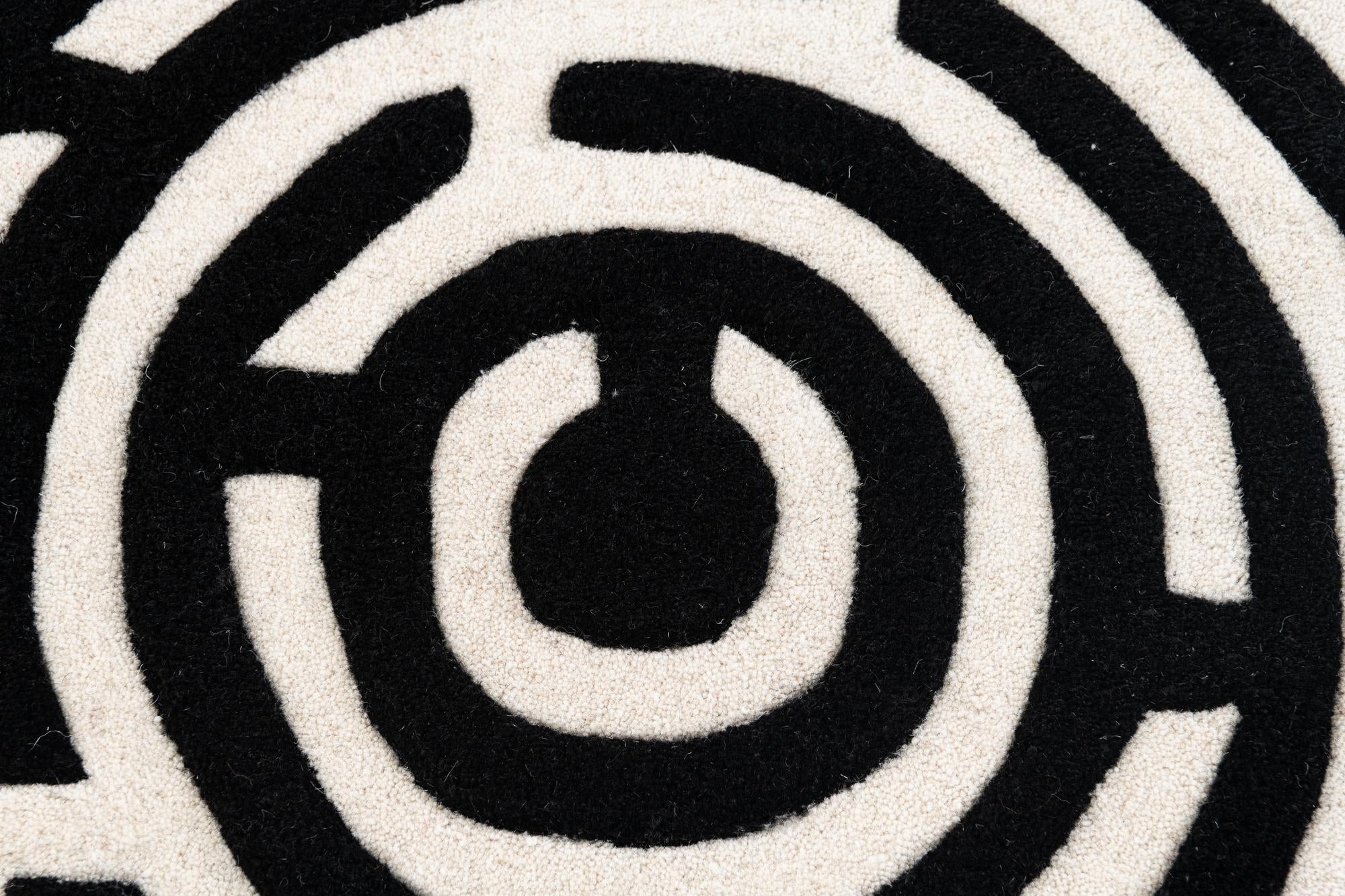 90cm x 90cm Playtime Kids Wool Round Rug