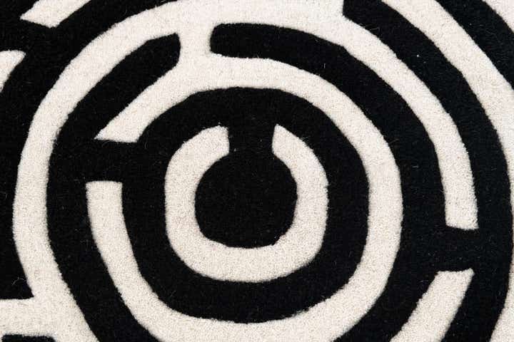 3' x 3' Playtime Kids Wool Round Rug