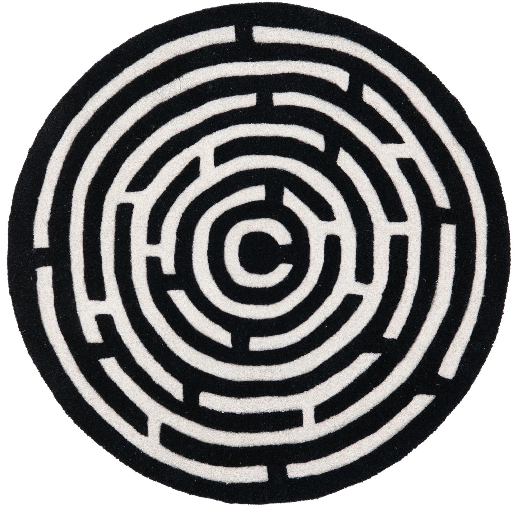 3' x 3' Playtime Kids Wool Round Rug