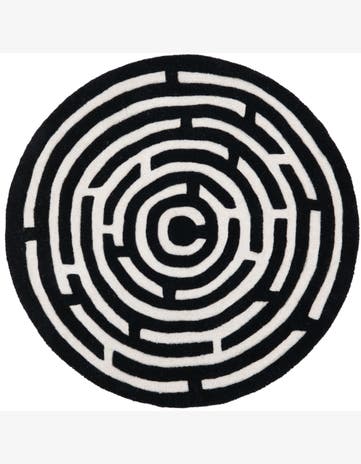 3' x 3' Playtime Kids Wool Round Rug