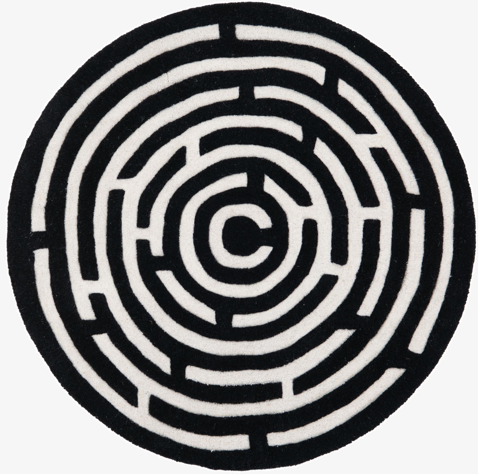 3' x 3' Playtime Kids Wool Round Rug