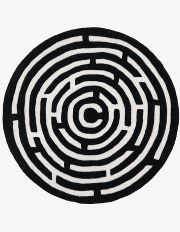 3' x 3' Playtime Kids Wool Round Rug