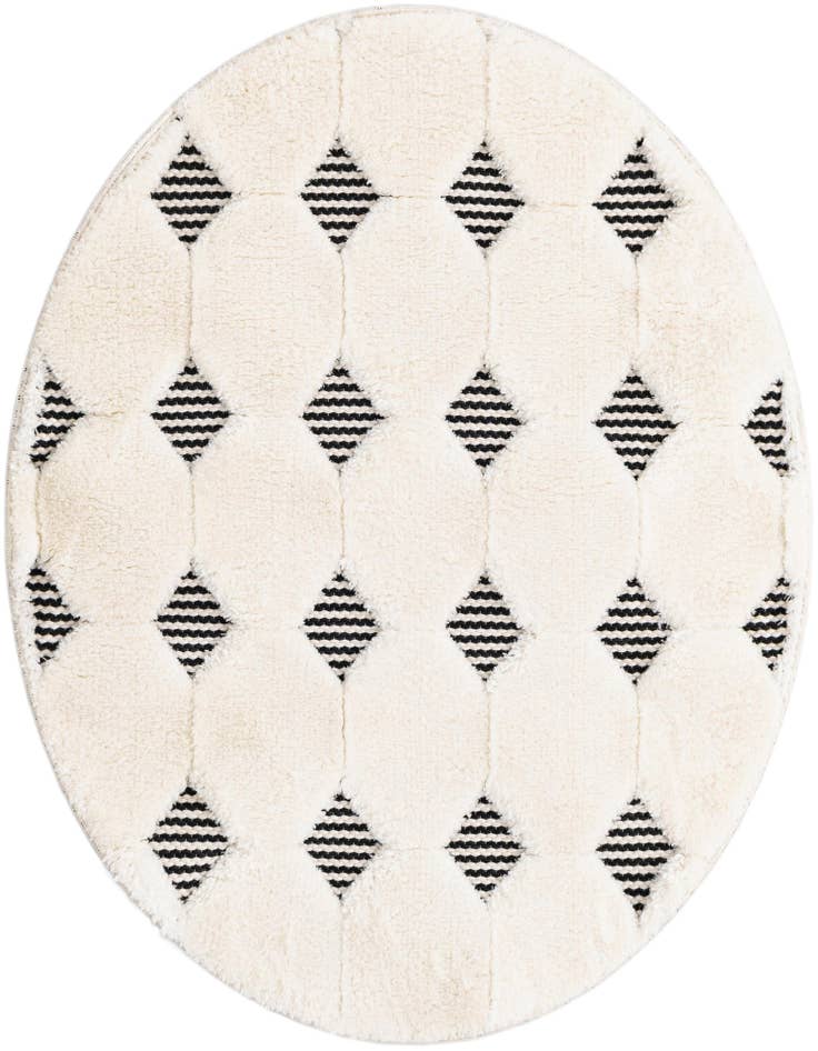 Detail image of 3' x 3' Prismatic Round Rug