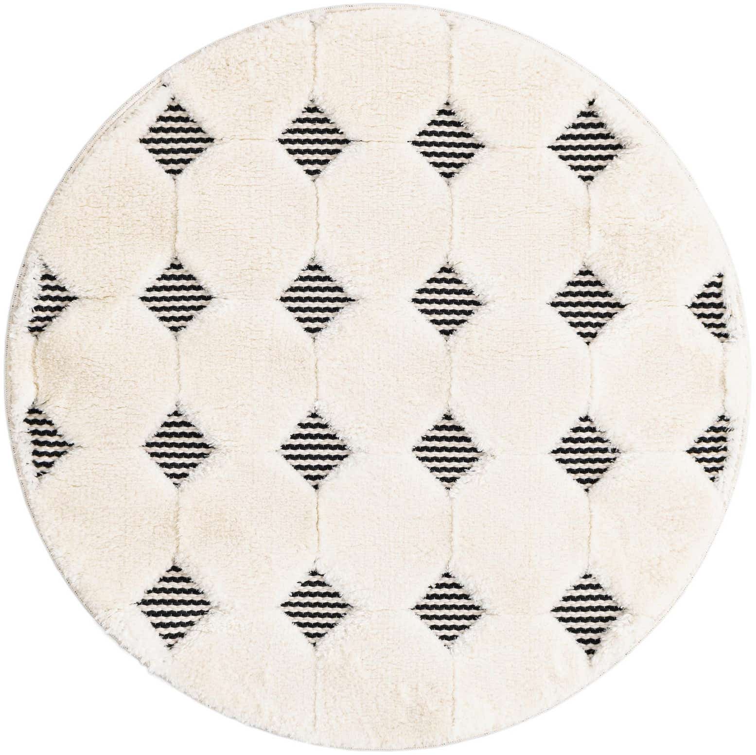 3' x 3' Prismatic Round Rug