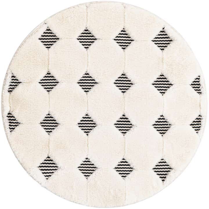 3' x 3' Prismatic Round Rug