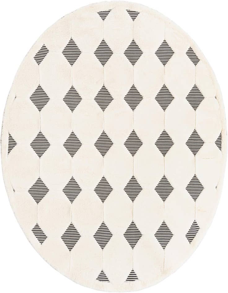 Detail image of 7' 10 x 7' 10 Prismatic Round Rug