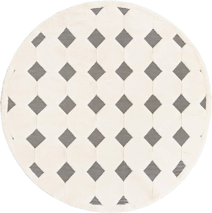 Detail image of 7' 10 x 7' 10 Prismatic Round Rug