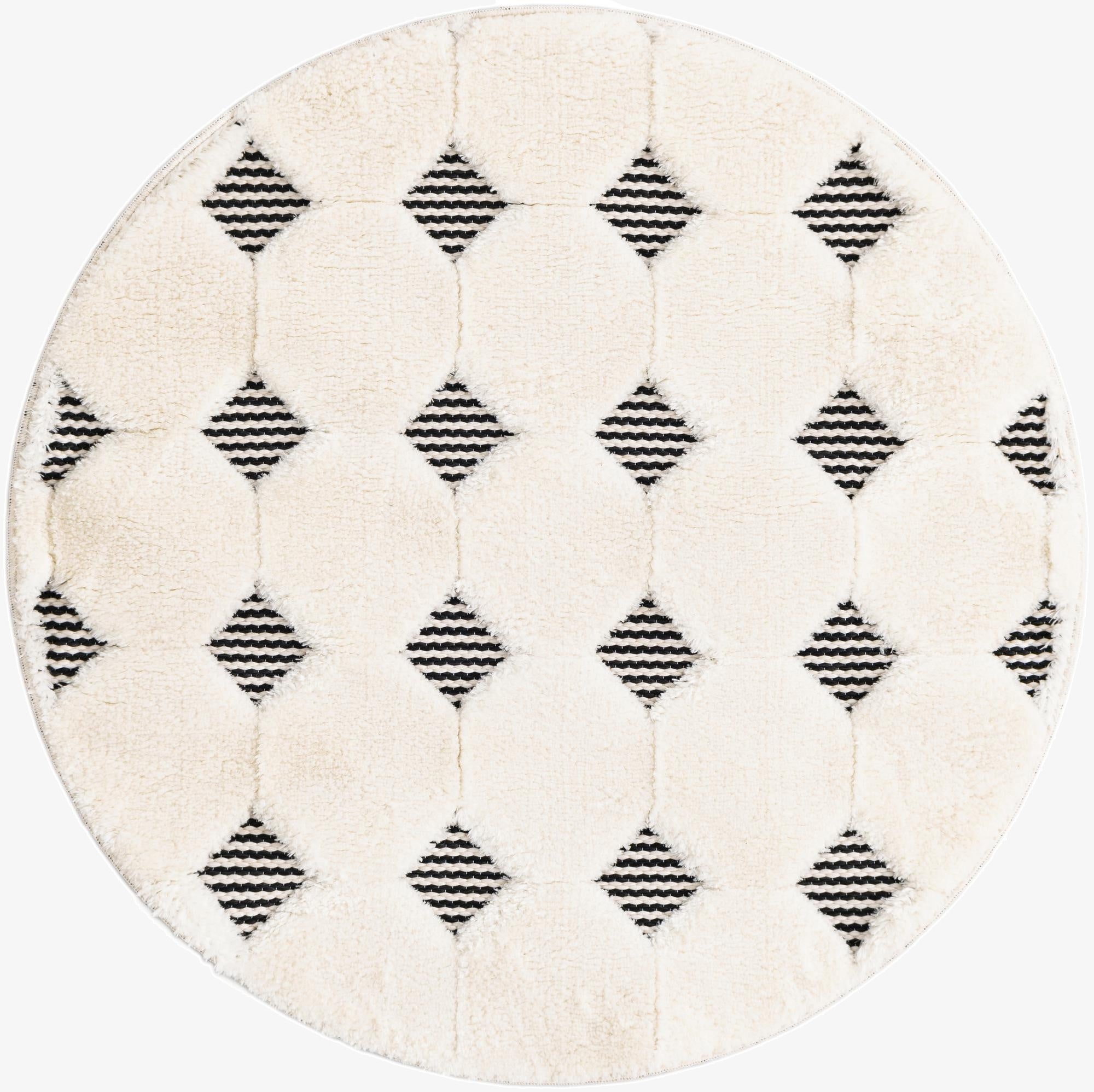 3' x 3' Prismatic Round Rug