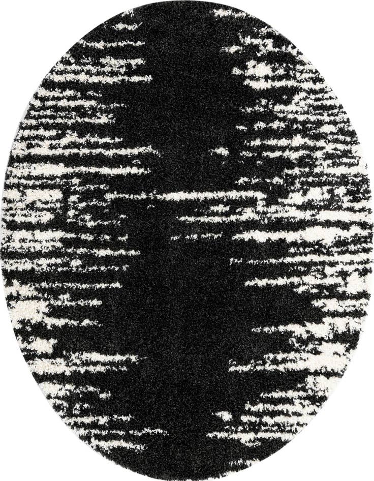 Detail image of 7' x 7' Serenity Shag Round Rug