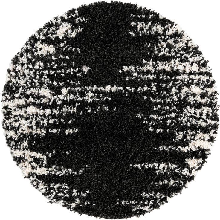 Detail image of 3' 3 x 3' 3 Serenity Shag Round Rug