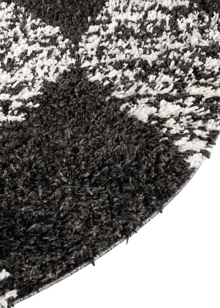 5' 3 x 5' 3 Serenity Shag Round Rug