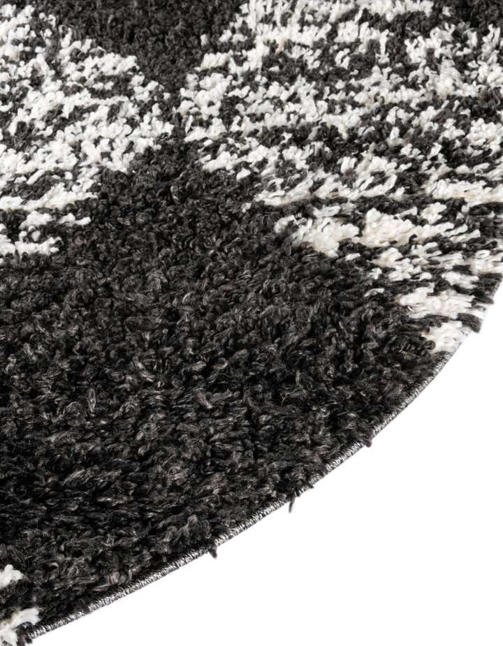 3' 3 x 3' 3 Serenity Shag Round Rug