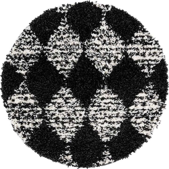 3' 3 x 3' 3 Serenity Shag Round Rug