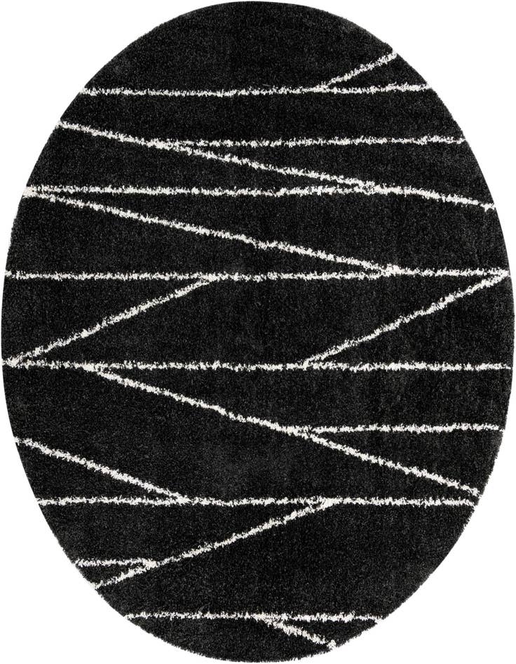 Detail image of 10' x 10' Serenity Shag Round Rug