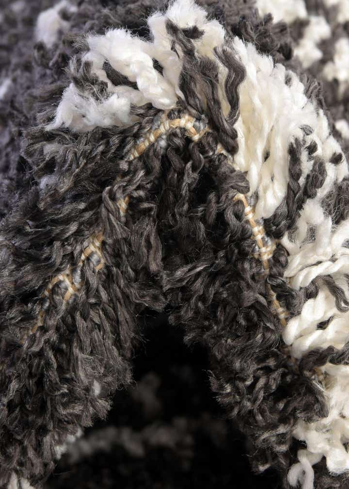 5' 3 x 5' 3 Serenity Shag Round Rug