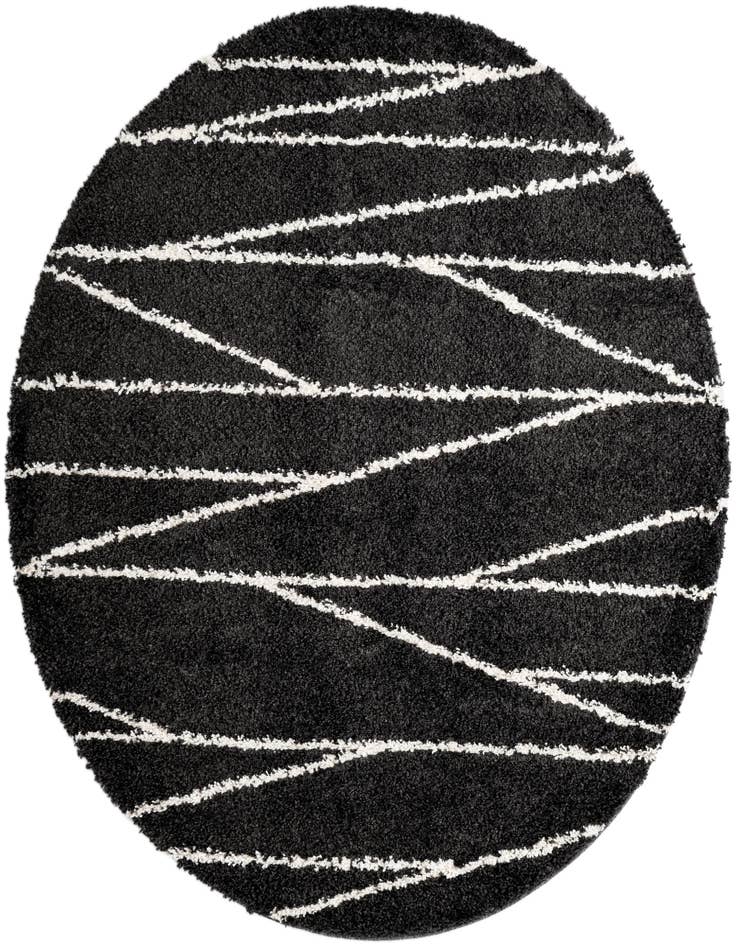 Detail image of 7' x 7' Serenity Shag Round Rug