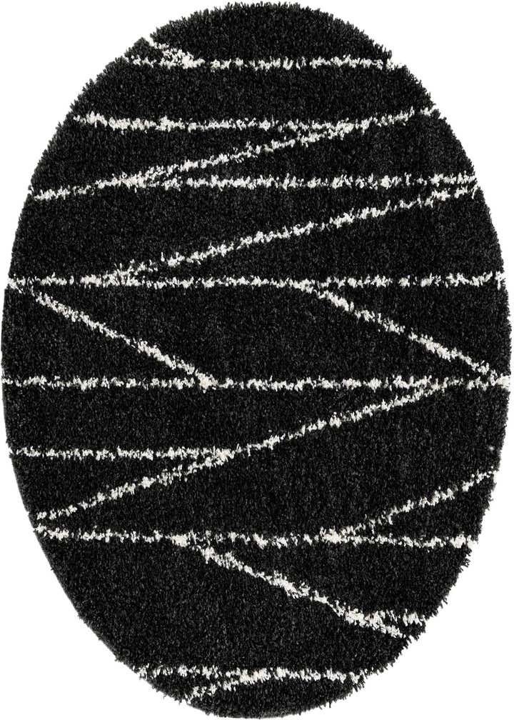 5' 3 x 5' 3 Serenity Shag Round Rug